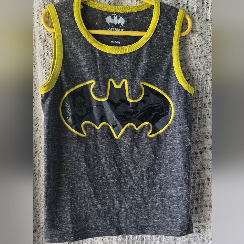 Kids Batman Muscle Tank